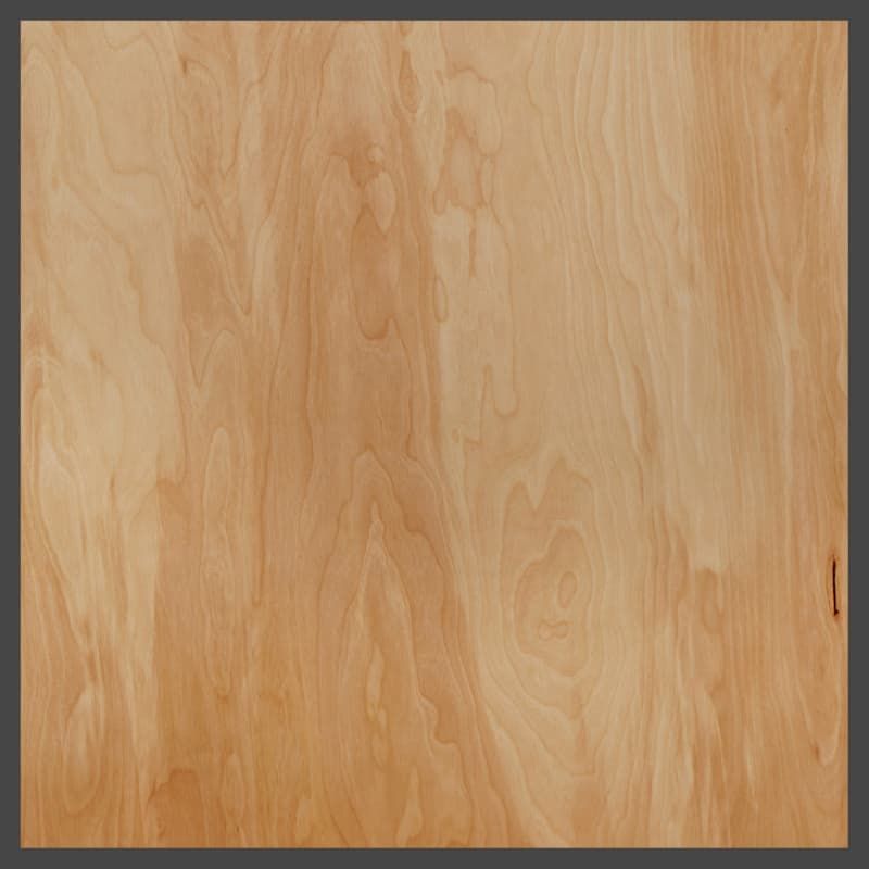 Columbia 1/2" x 48-1/2" x 96-1/2" D/3 Birch Rotary Cut Veneer Core Plywood, Unfinished