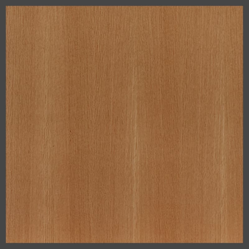 Plywood Hardwood Quarter Sawn White Oak, MDF Core, Import Unfinished, 3/4" Thickness, 49 x 97