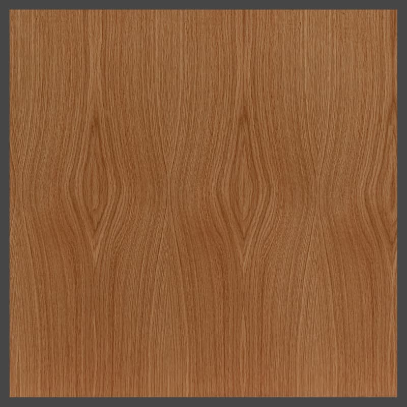 Plywood Hardwood White Oak, MDF Core, Import, Plain Sliced, Sequenced Matched Unfinished, 3/4" Thickness, 49 x 97