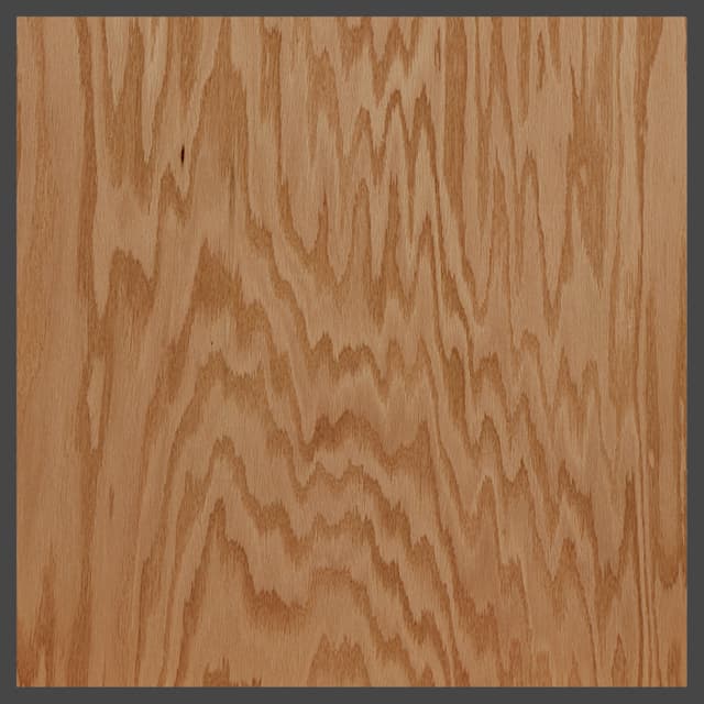 Red Oak Rotary Cut VC Unfinished Plywood, Columbia