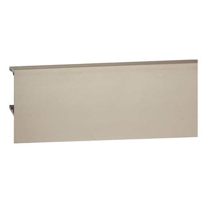 GOLA 19 Upper Side Profile Flat, 105-1/8"L, Matte Inox Champagne