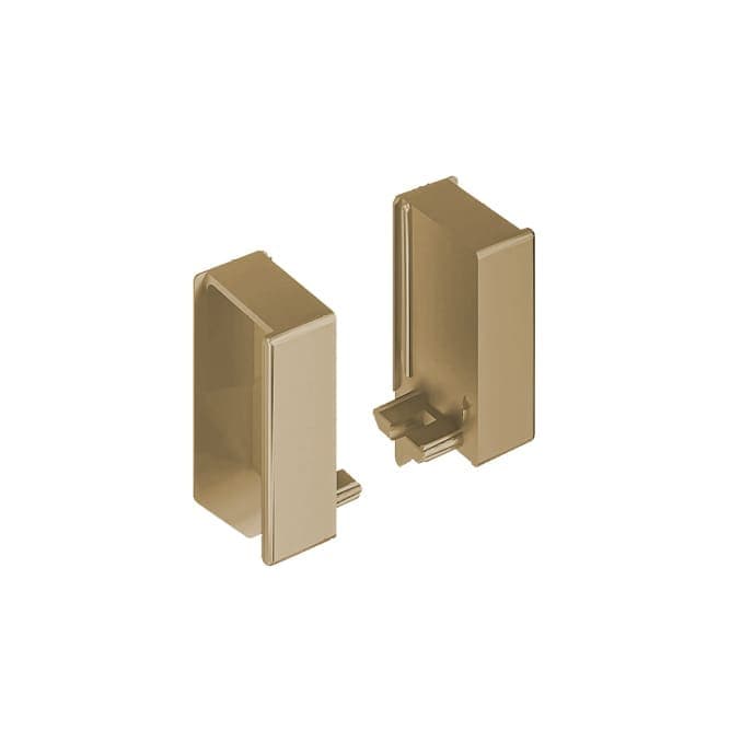 SYMA32 Integrated Total End Cap, Matte Gold