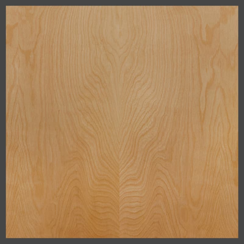 Plywood Hardwood Veneer Core, Domestic Birch, Natural, Rotary, Unfinished 1/4" Thickness, 48.5 x 96.5, Grade B-4