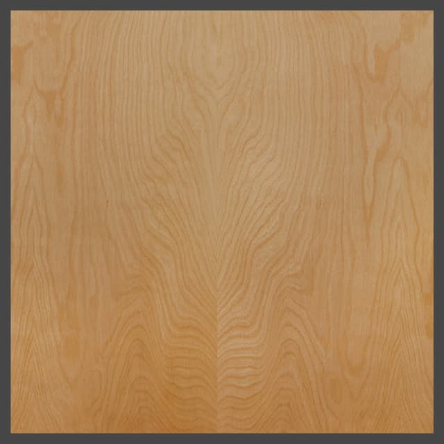 Natural Birch Rotary Cut VC Unfinished ULEF Plywood, States
