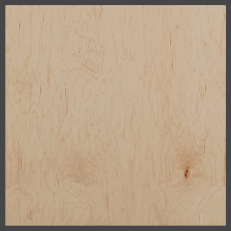WURTH WH MAPLE, 3/4X4X8, WPF, PF2, Tableros Losan, S.A. S. Villabra LOWM75048WPFPF2S