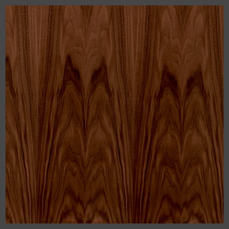 Plywood Hardwood Walnut, Veneer Core, Domestic, NAUF Unfinished A-4 Grade, 1/4" Thickness, 49 x 97