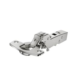 Hettich Sensys 110&deg; Thin Door Inset Hinge Soft-Closing Dowel Mount Nickel 9094321