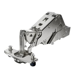 Hettich 165&deg; Half Overlay Hinge Soft-Closing Expanding Sockets Nickel 9099576