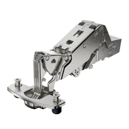 Hettich 165&deg; Full Overlay Hinge Soft-Closing Expanding Sockets Nickel 9099566