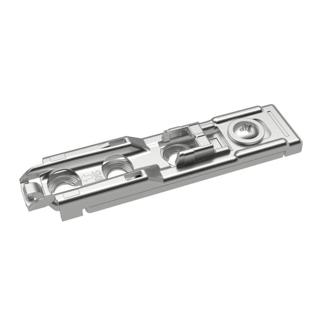Hettich Sensys In-Line Mounting Plate w/Direct Height Adjustment