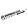 Hettich Quadro V6 520 mm Soft-Close Full Extension 90 lb Undermount Drawer Slide, Left Hand, Zinc, 9047772