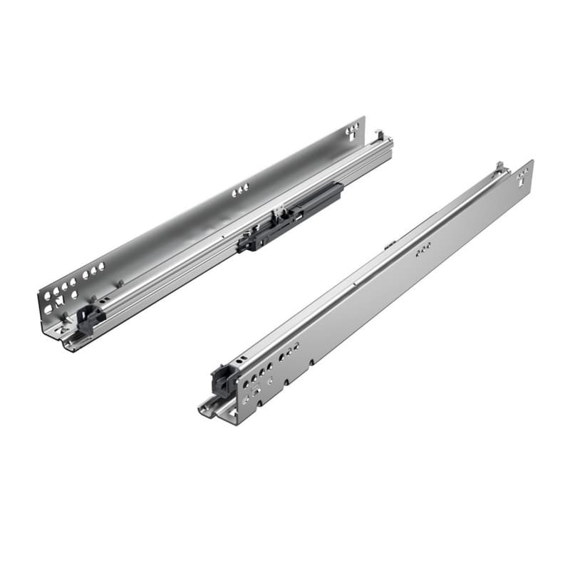 Quadro 2D V6 18" Soft-Close Full Extension Undermount LH Drawer Slide with Locating Tab Hettich 9 304 301