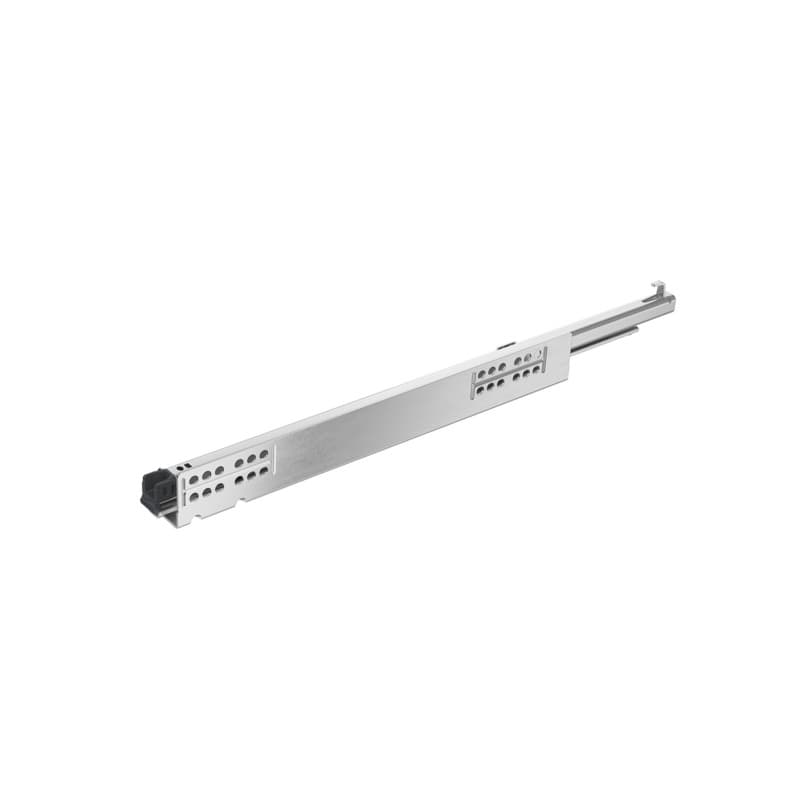Hettich QuadroYOU 270 mm Soft-Close Full Extension 67 lb Undermount Drawer Slide, Right Hand, Zinc, 9256855