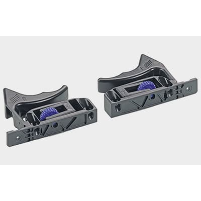 Hettich Quadro 10-Pair Box Front Locking Device, Left Hand/Right Hand, Black, 9140419