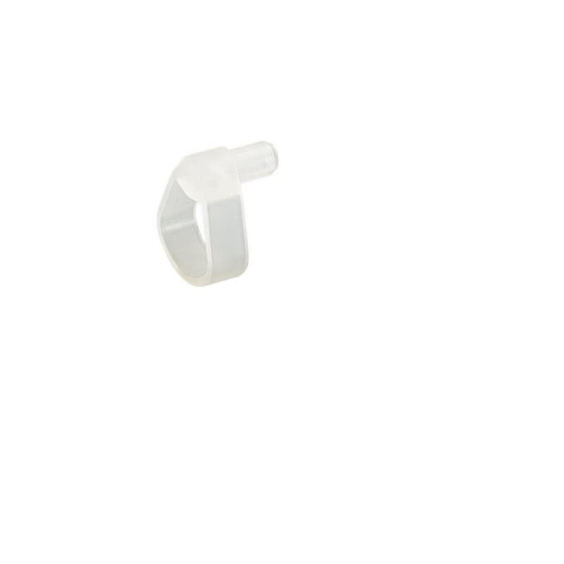3/16" Hold Down Shelf Stud Support, Clear Finish