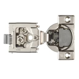 Hettich Optimat 3D 105&deg; Clip-On Face Frame Hinge Soft-Closing 3/4" Overlay Dowel Mount 9285006