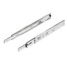 Hettich KA4932 20" Side Mount Over-Travel 150 lb Ball Bearing Drawer Slide, Zinc 10/Set, 1071906