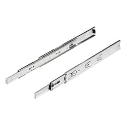Hettich KA5632 16" Side Mount Full Extension 90 lb Ball Bearing Drawer Slide, Zinc, 1071895