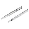 Hettich KA5632 10" Side Mount Full Extension 90 lb Ball Bearing Drawer Slide, Zinc, 1071891