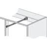 Hettich KA5632 3-1/2" Rear Mounting Bracket, 1134110
