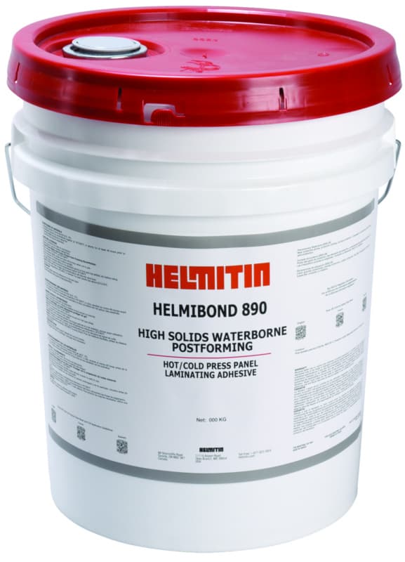 Helmitin Helmibond 890 Wood Glue, PVA, White, 5 Gallon