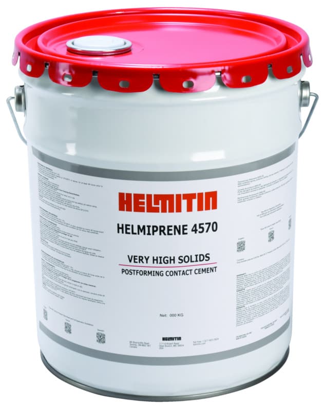 Helmitin Helmiprene 4570 Contact Adhesive, Flammable, Clear, 5 Gallon