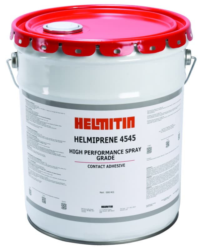 Helmitin Helmiprene 4545 Contact Adhesive, Clear, 5 Gallon