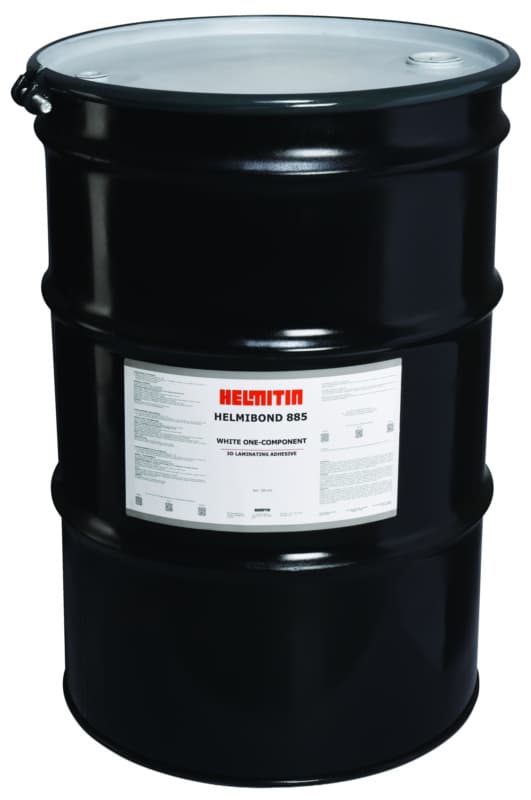 Helmitin Helmibond 885 Laminating Adhesive, White, 53 Gallon