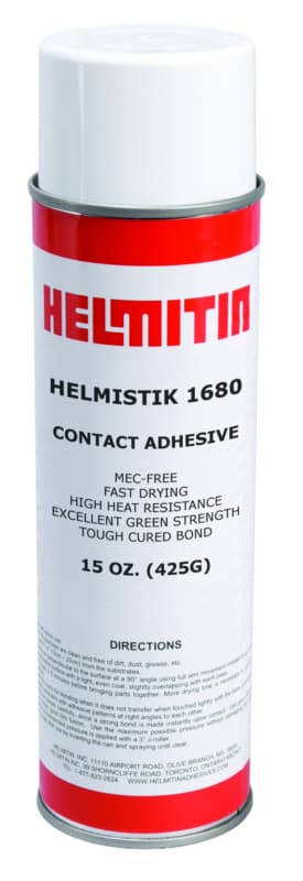 Helmitin Helmistik 1680 Contact Adhesive, Flammable, Clear, 15 oz