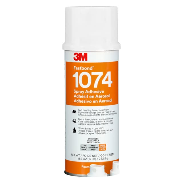 3M Foam and Fabric Adhesive, Low VOC