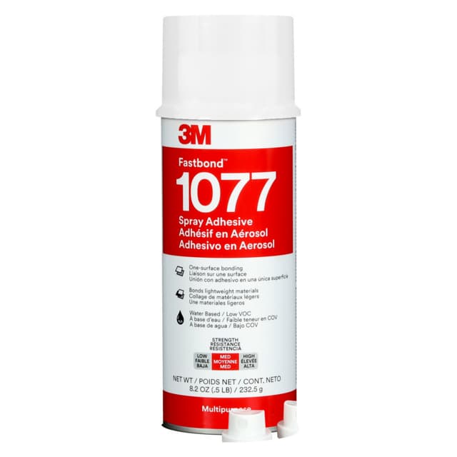 3M, Fastbond™ Water-Based Multipurpose Adhesive, Water Based, Low VOC