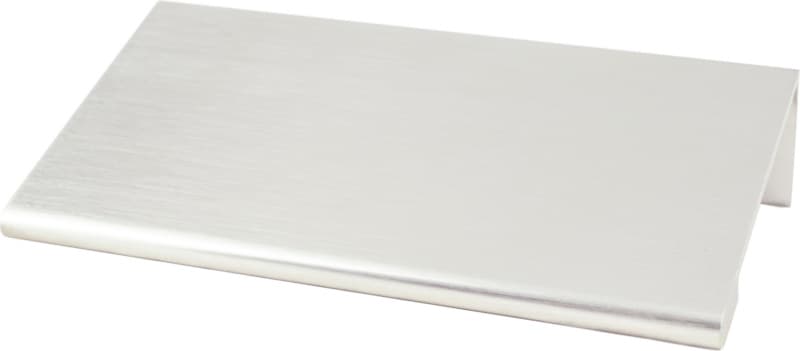 Berenson Edge Pull 2-3/16" (56 mm) Center to Center Satin Nickel Tab Pull, 9003-4BNL-P