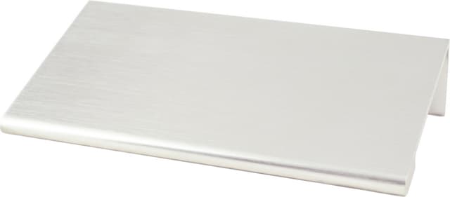 Berenson Edge Pull 2-3/16" (56 mm) Center to Center Satin Nickel Tab Pull, 9003-4BNL-P