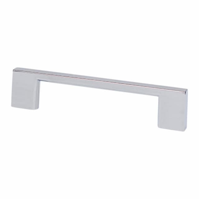 Transitional Advantage Four 96mm CC Polished Chrome Rectangle Pull