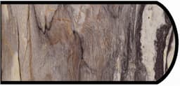 Formica IdealEdge 3420-46 Dolce Vita Etchings Finish Double Radius Edge Molding, 1-1/2" H x 144" L