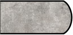 Formica IdealEdge 3706-58 Patine Concrete Matte Finish Double Radius Edge Molding, 1-1/2" H x 144" L