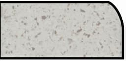 Formica IdealEdge 9529-46 Sea Salt Etchings Finish Waterfall Edge Molding, 1-1/2" H x 144" L