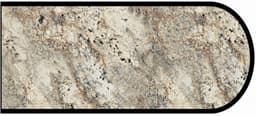 Formica IdealEdge 6319-43 Cafe Azul Artisan Finish Bullnose Edge Molding, 1-1/2" H x 144" L