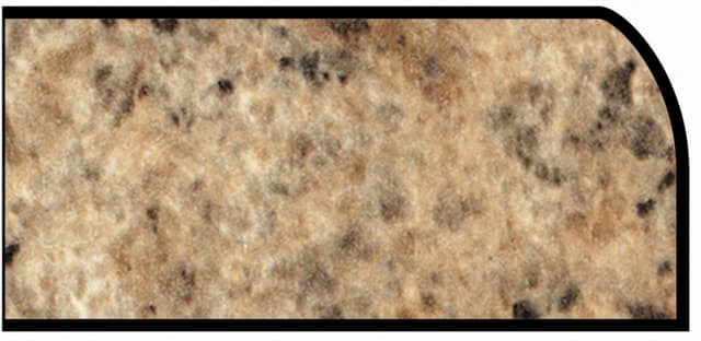 Formica Waterfall Profile High Pressure Laminate Ideal Edge Molding, Amber Kashmire 6227, Etchings Finish