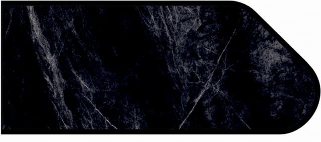 Formica Ogee Profile High Pressure Laminate Ideal Edge Molding, Jet Sequoia 3476, Etchings Finish