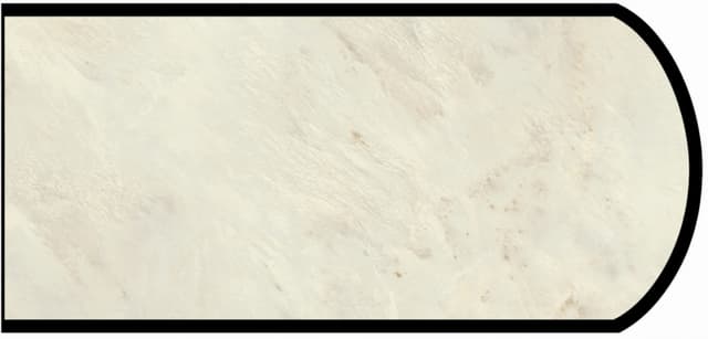 Formica Double Radius Profile High Pressure Laminate Ideal Edge Molding, Prosecco Quartzite 9915, Satin Touch Finish