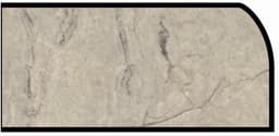 Formica IdealEdge 9497-34 Silver Quartzite Scovato Finish Waterfall Edge Molding, 1-1/2" H x 144" L