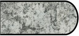 Formica IdealEdge 9308-46 Geriba Gray Etchings Finish Bullnose Edge Molding, 1-1/2" H x 144" L