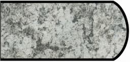 Formica IdealEdge 9308-46 Geriba Gray Etchings Finish Double Radius Edge Molding, 1-1/2" H x 144" L
