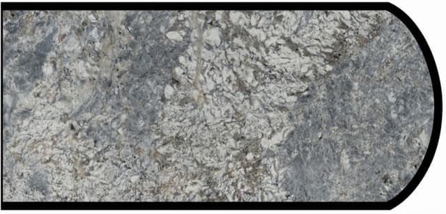 Formica Double Radius Profile High Pressure Laminate Ideal Edge Molding, Azul Aran 9303, Artisan Finish
