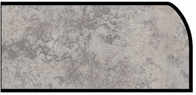 Formica Waterfall Profile High Pressure Laminate Ideal Edge Molding, Elemental Concrete 8830, Matte Finish