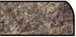 Formica IdealEdge 7734-46 Jamocha Granite Etchings Finish Waterfall Edge Molding, 1-1/2" H x 144" L