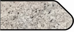 Formica IdealEdge 6697-46 Argento Romano Etchings Finish Ogee Edge Molding, 1-1/2" H x 144" L