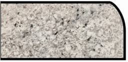 Formica IdealEdge 6697-46 Argento Romano Etchings Finish Waterfall Edge Molding, 1-1/2" H x 144" L