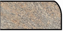 Formica IdealEdge 6222-RD Brazilian Brown Granite Radiance Finish Waterfall Edge Molding, 1-1/2" H x 144" L
